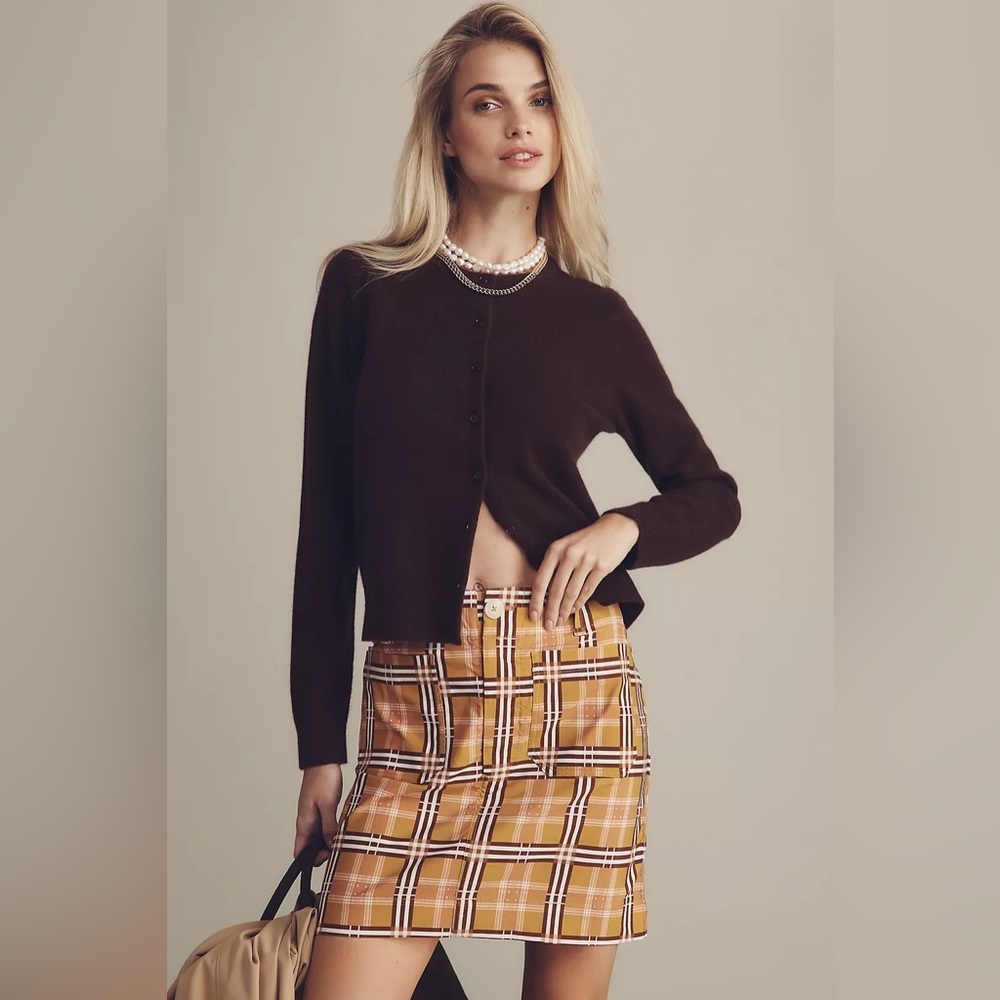 NWT Size XL -The Colette Magic Fabric Mini Skirt Maeve with Pockets (NWT US$ 98)